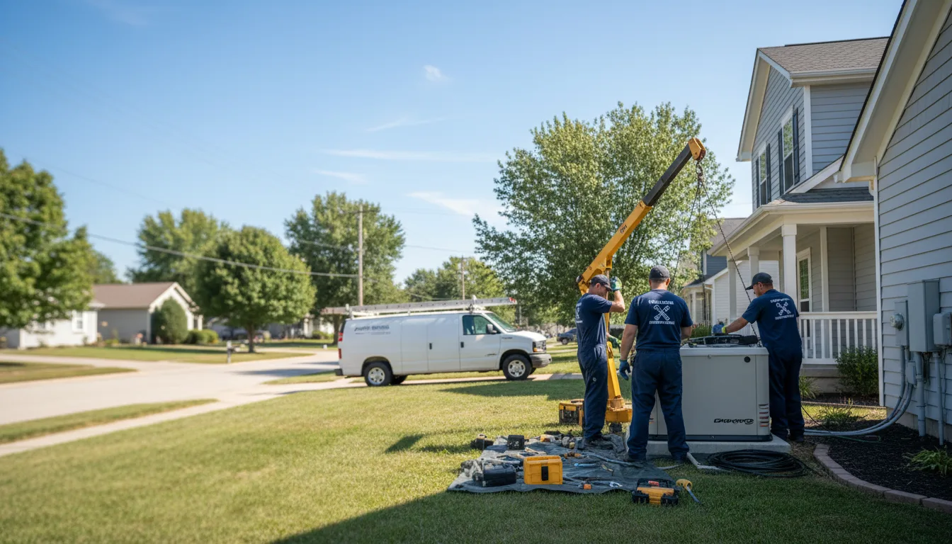 Generator Installation in Hanscom Afb, MA near me